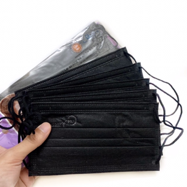 KHẨU TRANG Y TẾ ĐEN - Chính hãng G.Y Medical (Túi 5 cái) | BigBuy360 - bigbuy360.vn