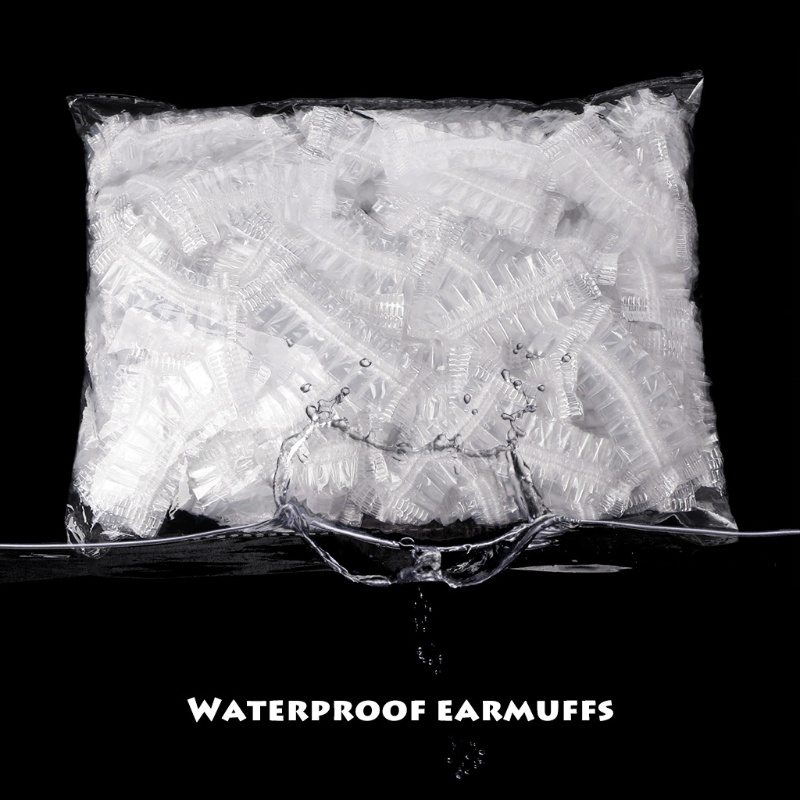 Set 100 Vỏ Bọc Tai Nghe Tạo Kiểu Tóc Sử Dụng Một Lần