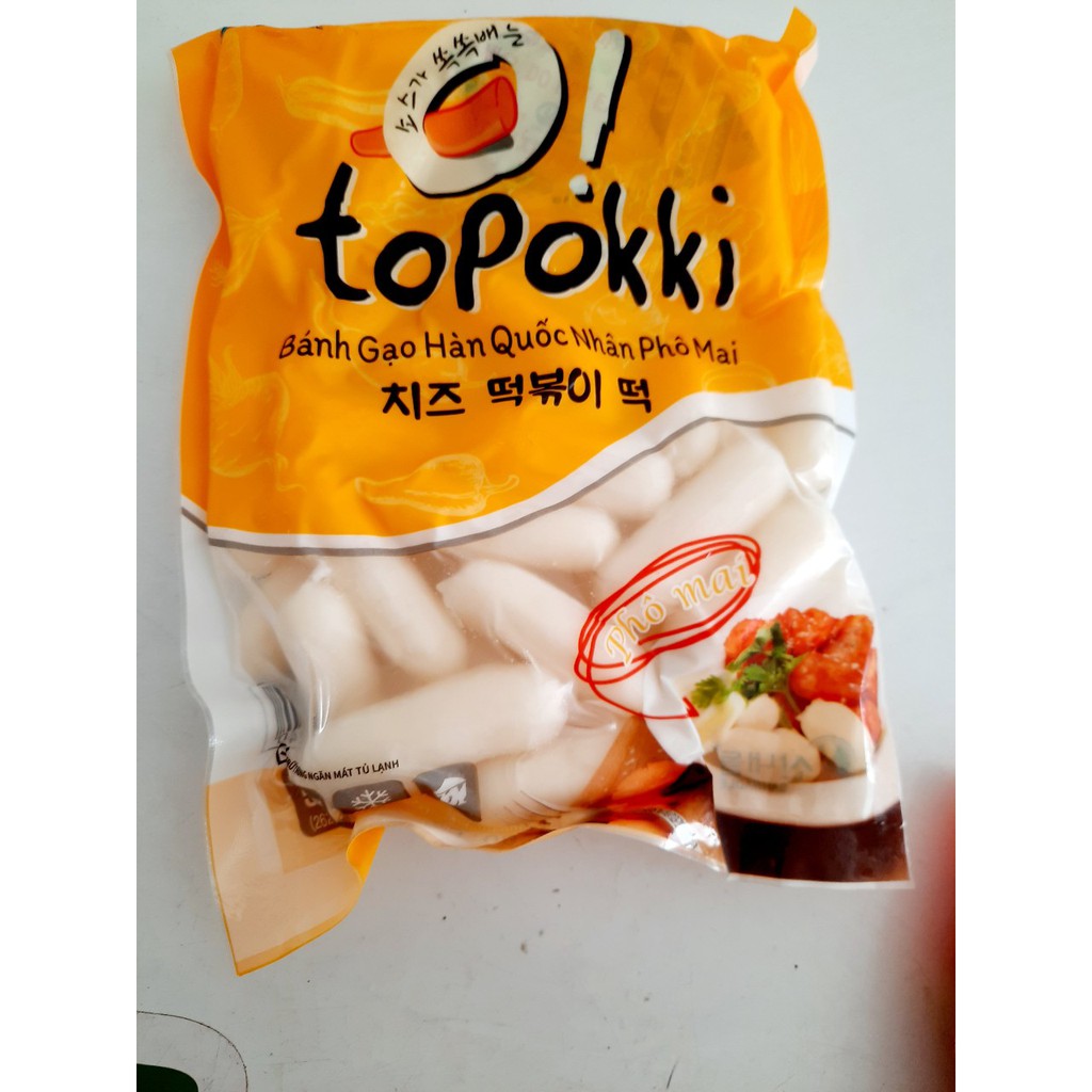 TOKBOKKI NHÂN PHÔ MAI GÓI 500G