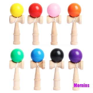 Mornin☪Đồ Chơi Kendama Bằng Gỗ Thú Vị Cho Bé
