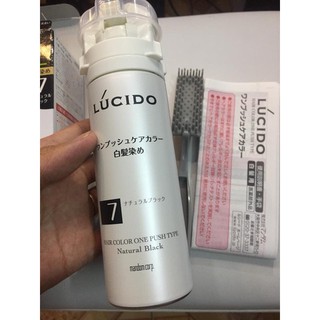 [Hàng bill store] Thuốc nhuộm tóc LUCIDO ONE PUSH số 7