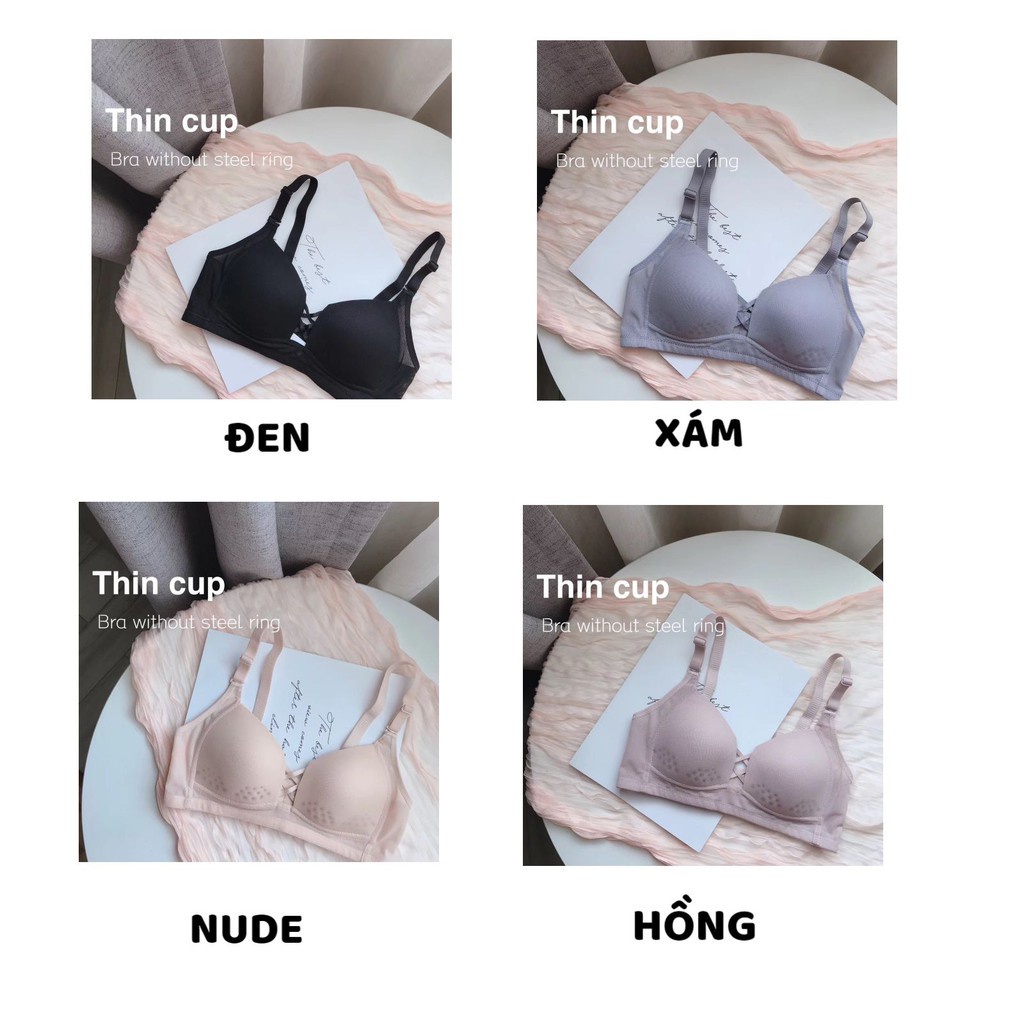 Áo Lót Nữ - Áo Ngực Nữ đúc su ren thông hơi nâng ngực sexy điệu đà DAN STORE MÃ  AL20