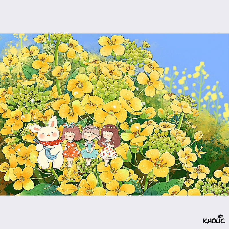 Bộ Đồ Chơi Ghép Hình 200/300/500/1000 Mảnh Hình Hoạt Hình Anime