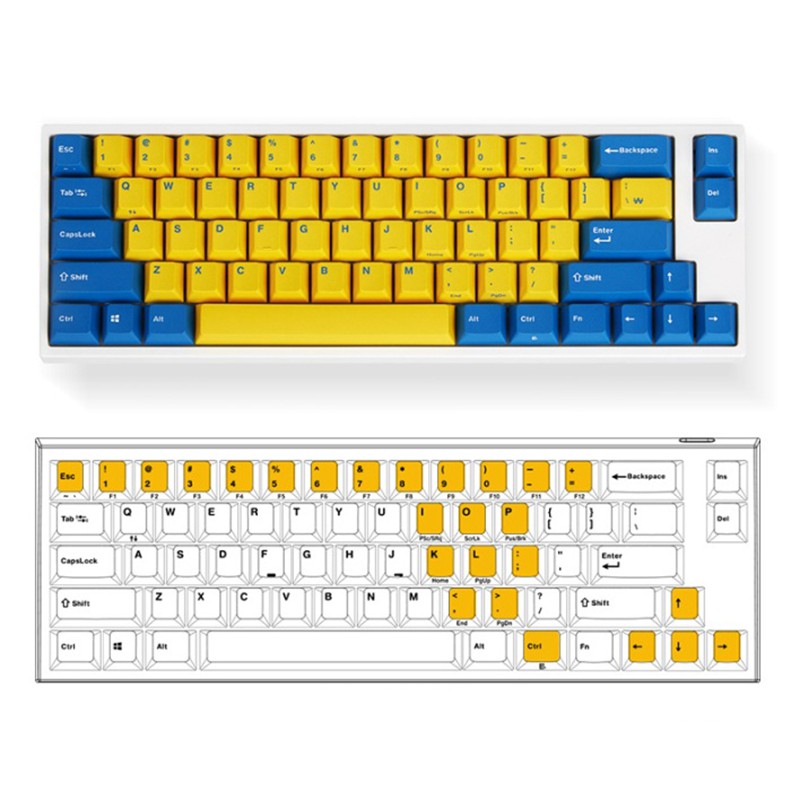 Bàn phím cơ Leopold FC660M PD Sweden White Case - HÀNG CHÍNH HÃNG