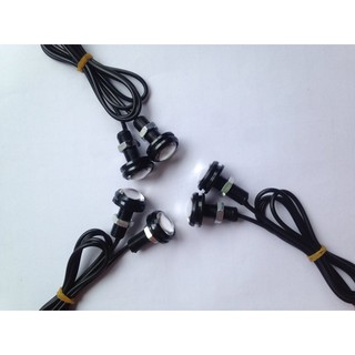 Đèn Led xi nhan cúc áo (giá 1 đôi)