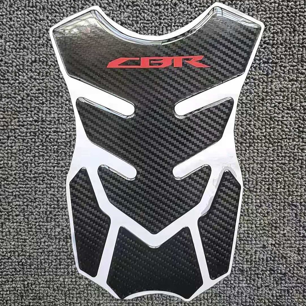Miếng Đề Can 3D Bằng Sợi Carbon Dán Bảo Vệ Bình Nhiên Liệu Xe Mô Tô Honda CBR600RR CBR900RR CBR1000RR CBR 400