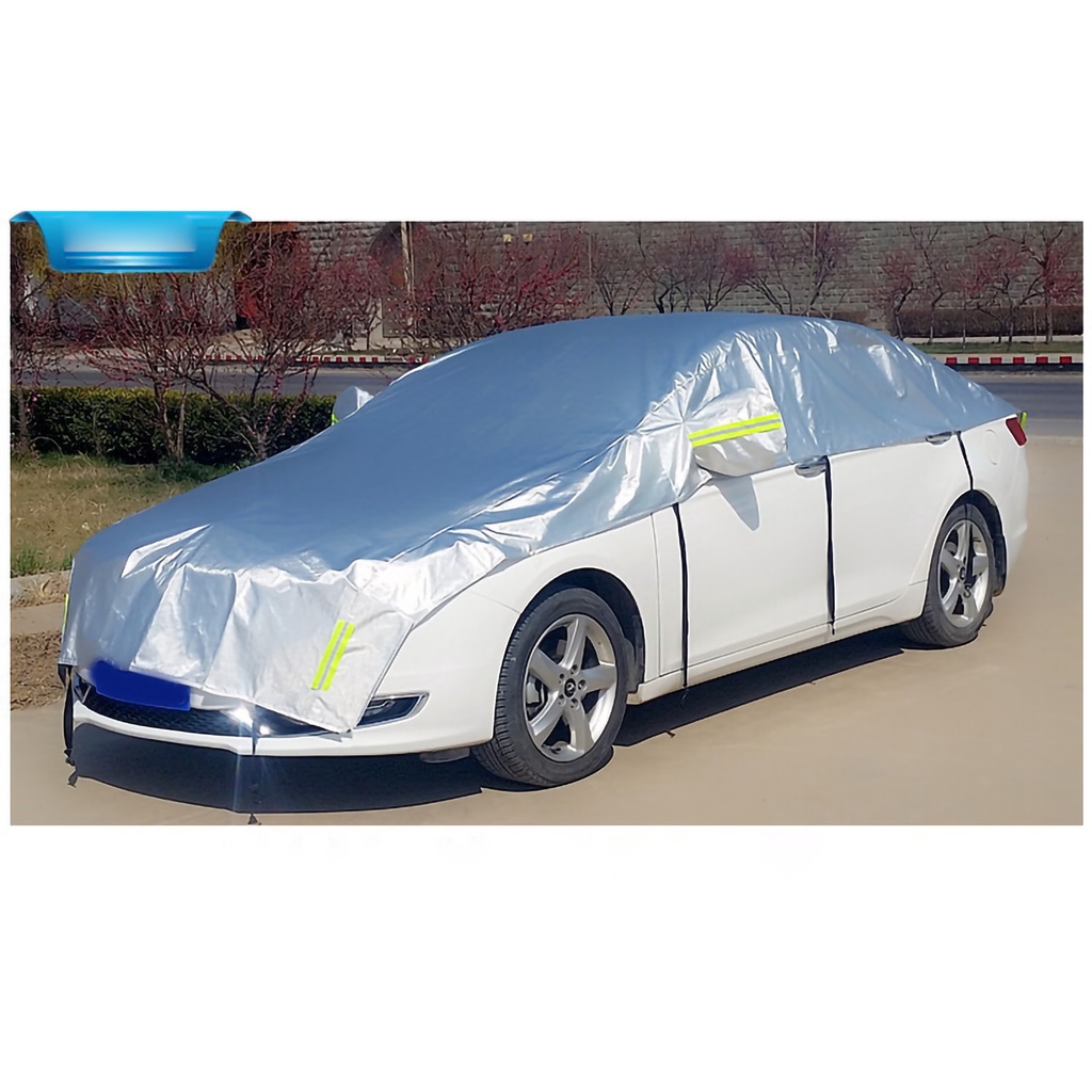 Hàng Sẵn Bạt trùm nửa xe ô tô Chống nắng Cách nhiệt thấm nước Chống bụi cho các dòng xe【Southdakota051】