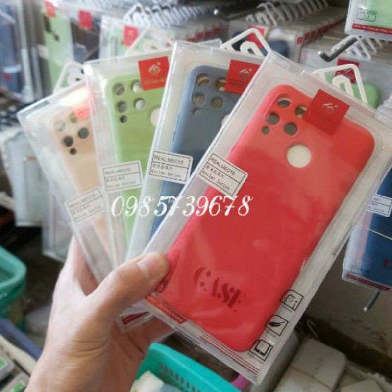 Ốp lưng dẻo màu Oppo Redmi C11 2020, Realme C12, Realme C15 Hiệu KST Chống bẩn cao cấp
