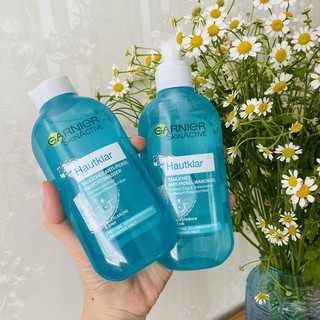 Nước hoa hồng GARNIER ngăn ngừa mụn Skin Active Hautklar Toner