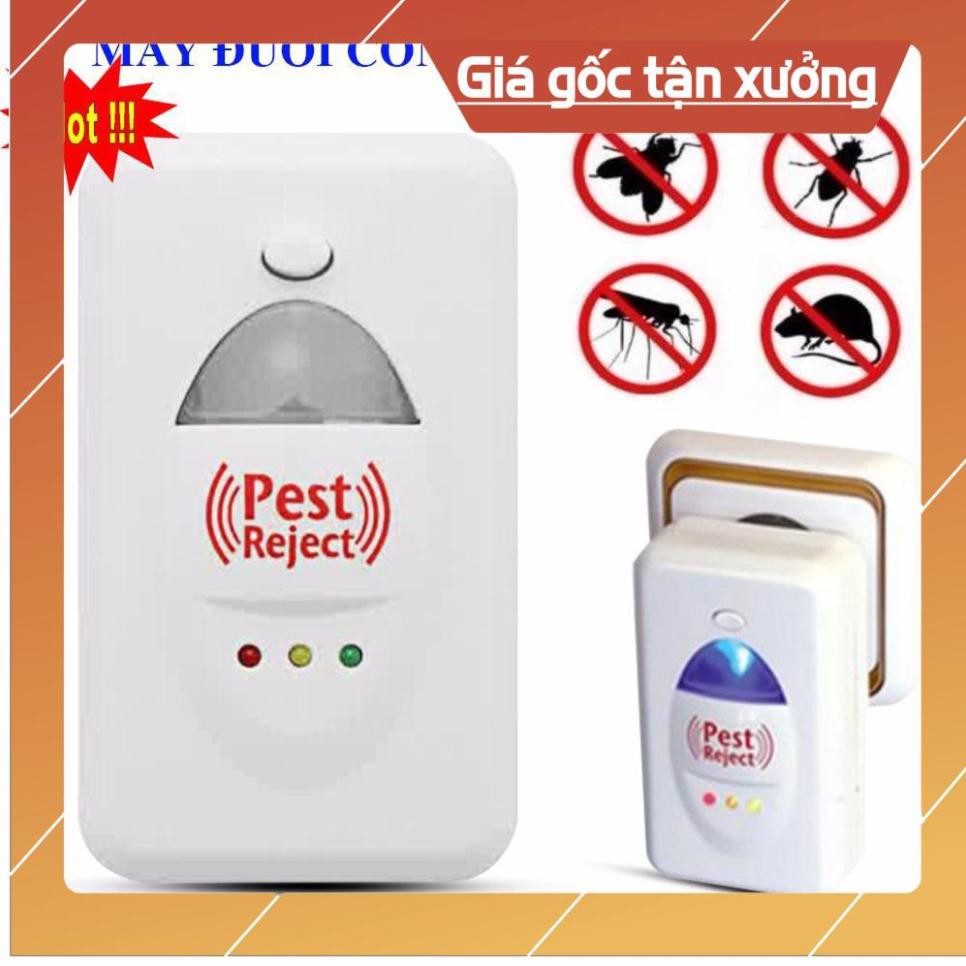 [MỚI]  Máy Đuổi Côn Trùng, Thiết Bị Xua Đuổi Côn Trùng Pest Rejeck, Không Dùng Hóa Chất, An Toàn Khi Sử Dụng