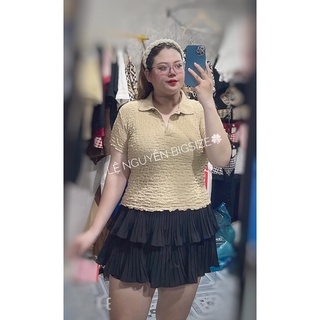ÁO XỐP CỔ BẺ BIGSIZE