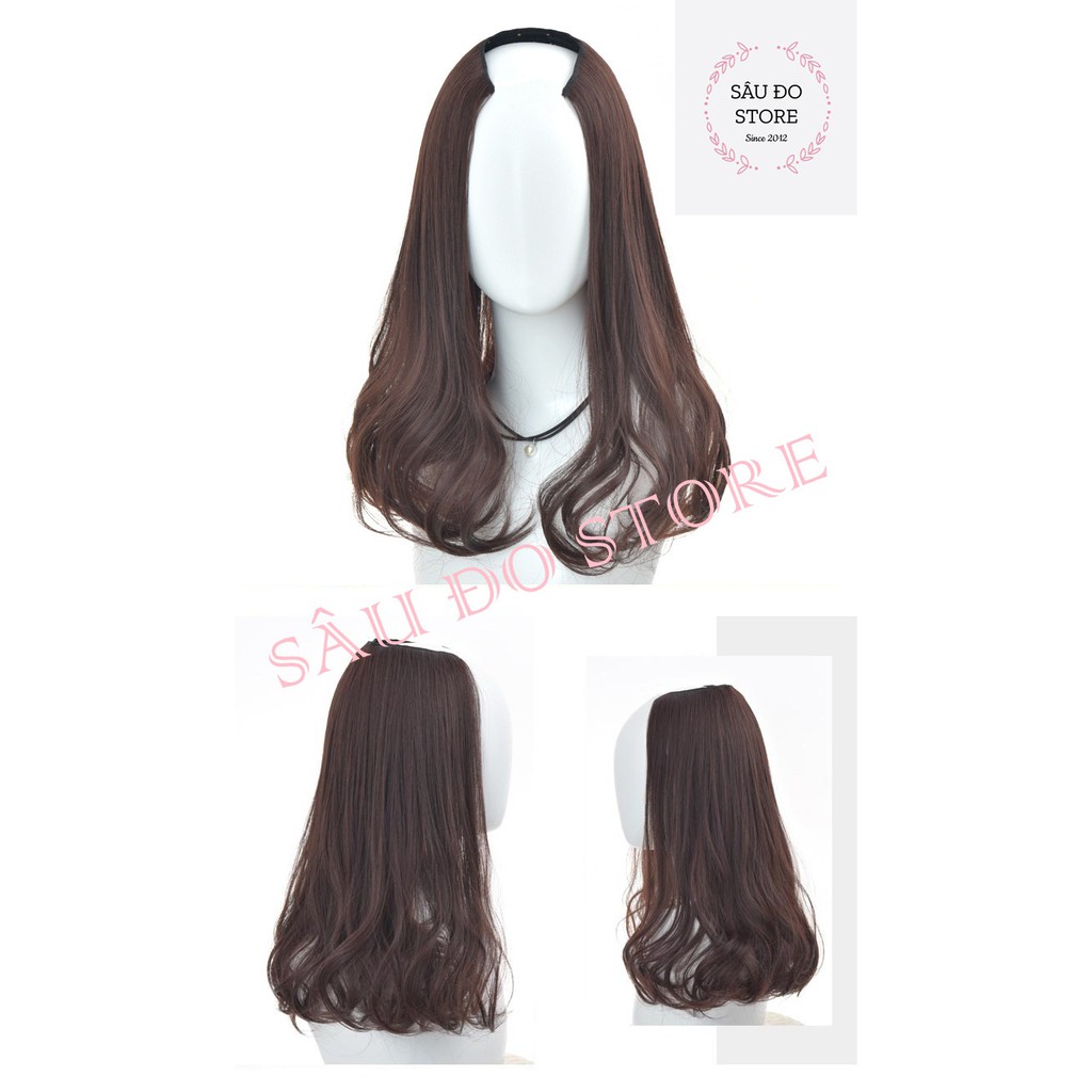 Tóc giả cao cấp [HOT] BỘ U XOĂN NHẸ NGANG VAI