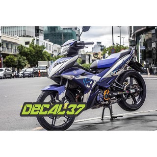Tem Trùm Exciter 150 Zin xanh xám