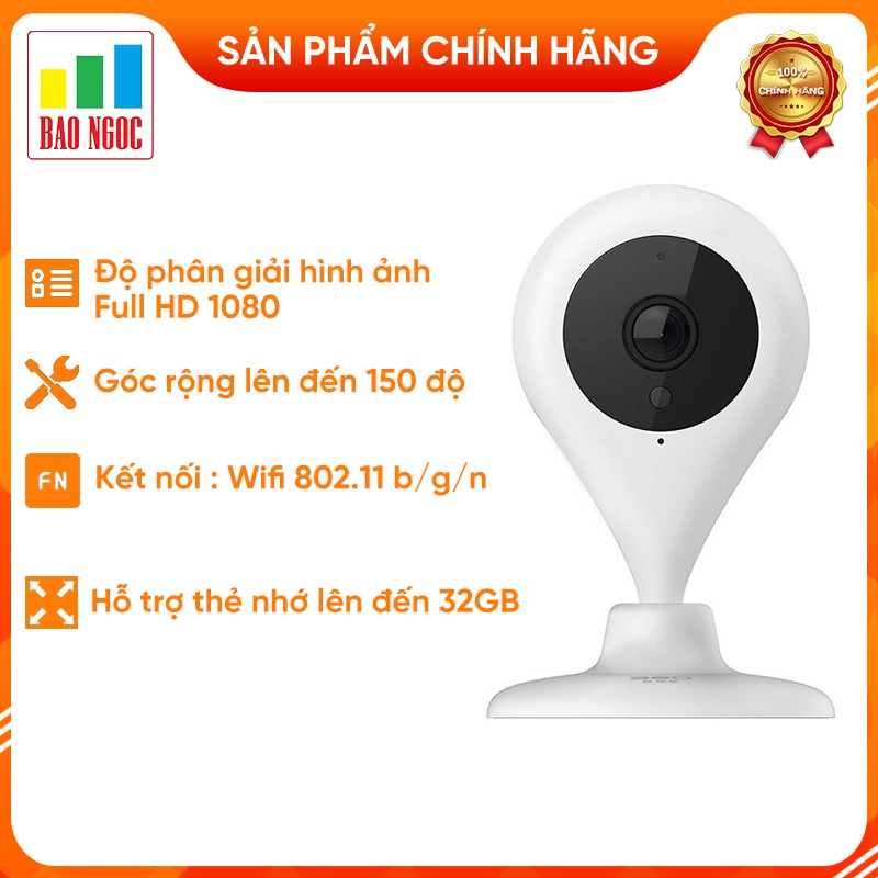 [Mã 66ELHASALE hoàn 7% đơn 500K] Camera Qihoo D606 Night Full HD 1080p Quốc tế - Aurora