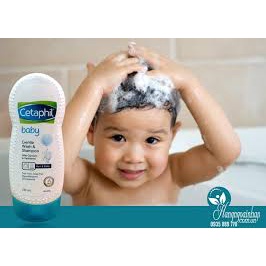 Sữa Tắm Gội Toàn Thân 2 Trong 1 Cetaphil 230ml - Bé Không Cay Mắt - Baby Wash and Shampoo