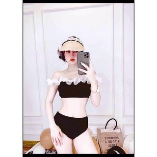 Bikini hai mảnh đen tiểu thư
