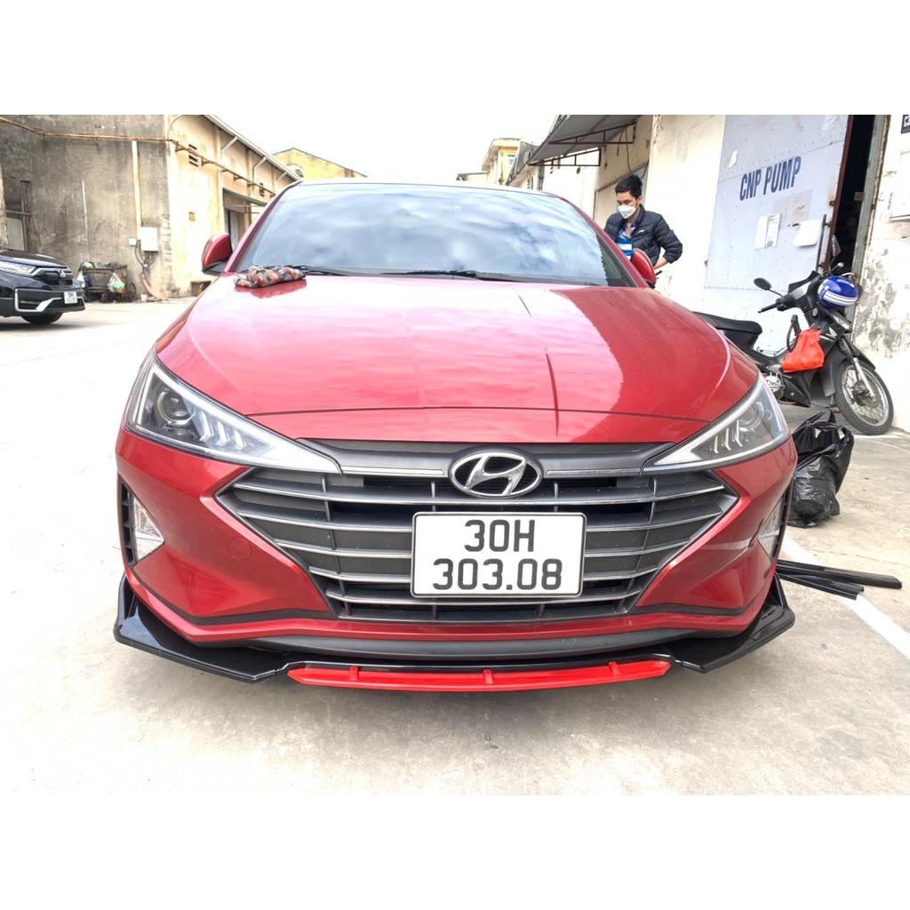 SIÊU KHUYẾN MÃI Lip trước, Cản trước Lipo trước , ốp cản trước Hyundai Elantra các đời xe HÀNG CAO CẤP
