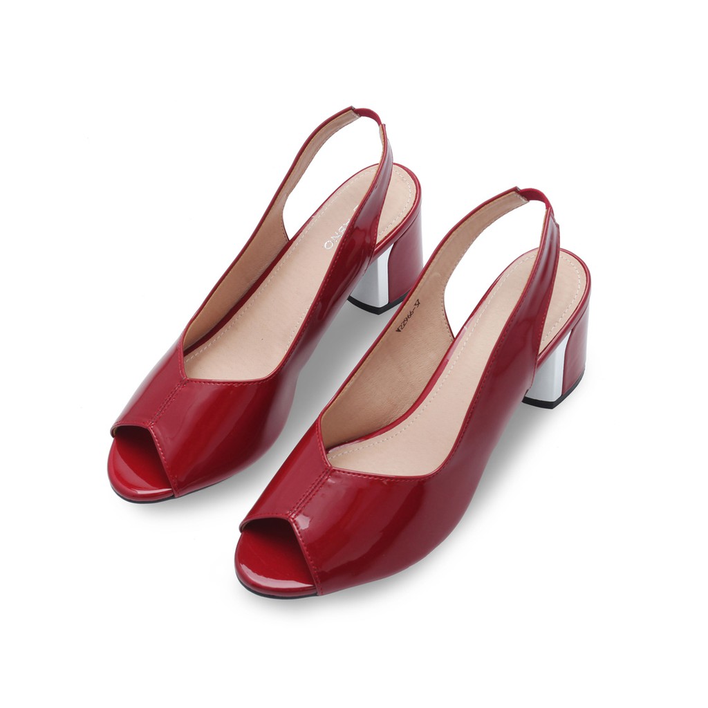 Giày Slingback hở mũi quai thun