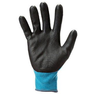 3M Comfort  Coated Work Gloves Grip Medium (Sky Blue, 10pcs) / Safety Work Glove