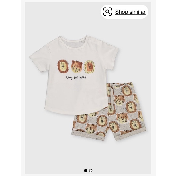 Set sư tử bé trai Tu Clothings size 6-9m đến 18-24m