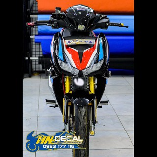 Tem Trùm Winner X Trắng Cam Xanh HP4