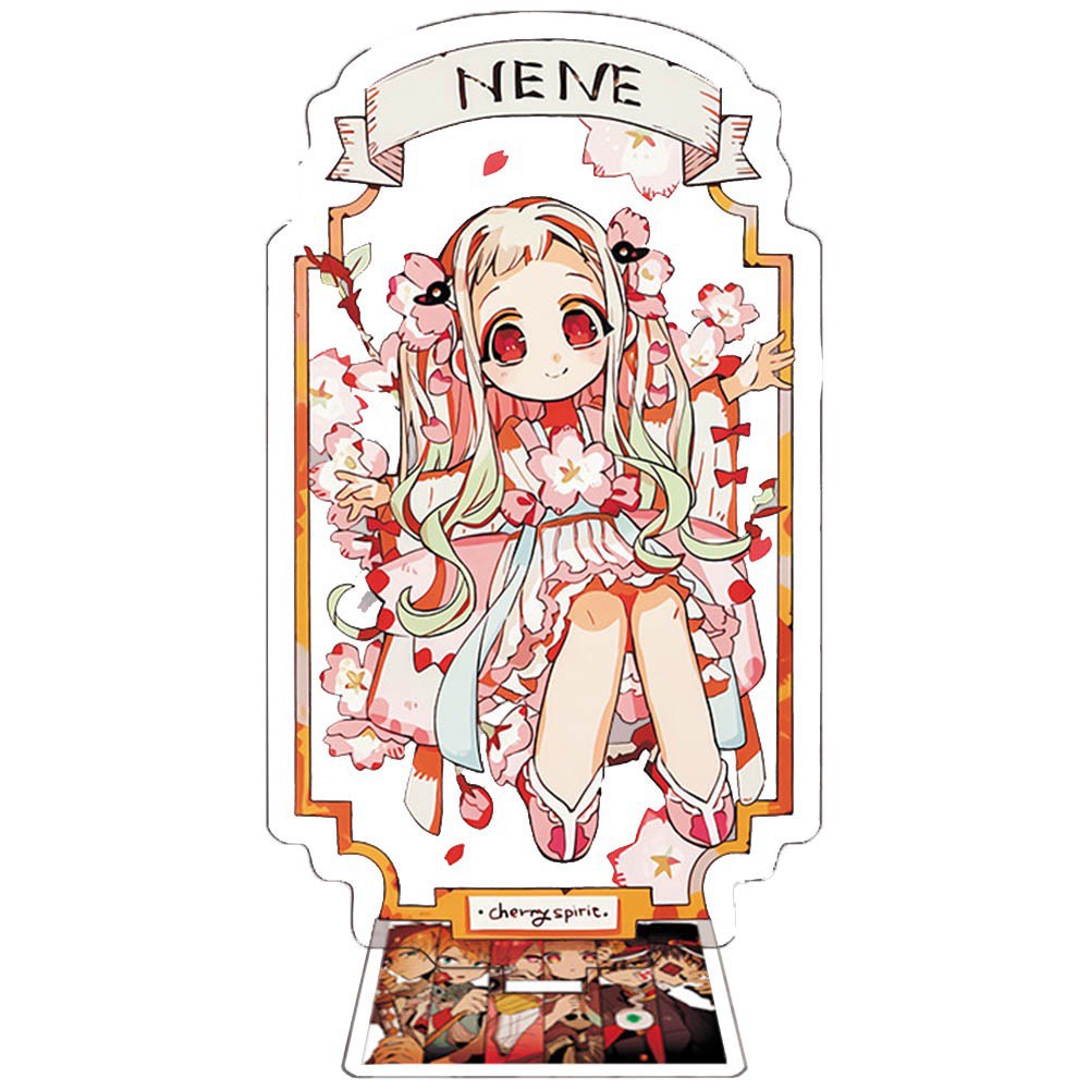 Mô hình nhân vật anime Toilet Bound Hanako Kun Nene Yashiro Aoi Akane Teru Kou Minamoto bằng acrylic