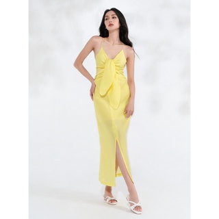 Váy hai dây buộc nơ 2nddate dr055l