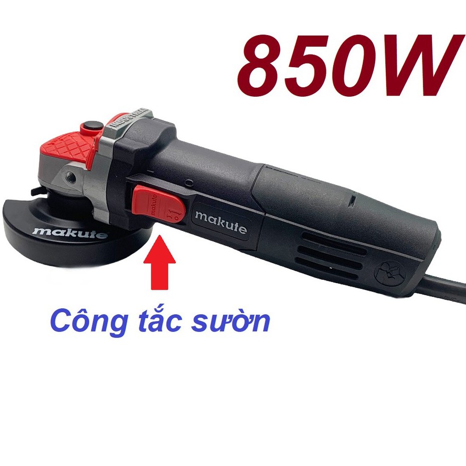 Máy Mài Có Áp Điều Chỉnh Tốc Độ Makute AG126-SV - 850W (Công Tắc sườn)