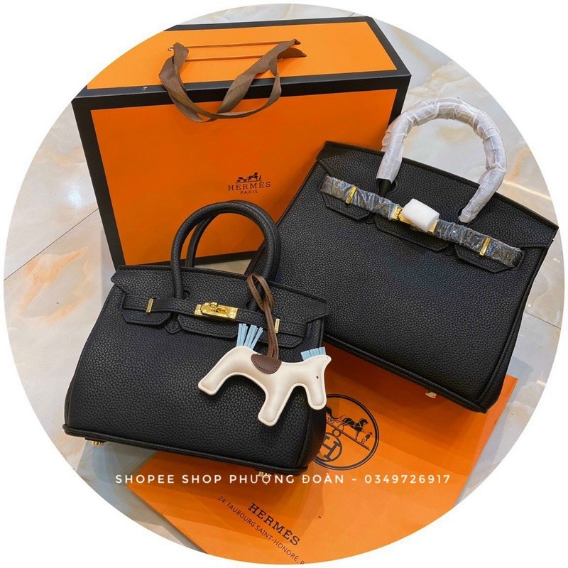 [BIKIN25] Túi da mềm size 25cm bản Súp pơ(K hộp) TẶNG KÈM KHĂN LỤA | BigBuy360 - bigbuy360.vn