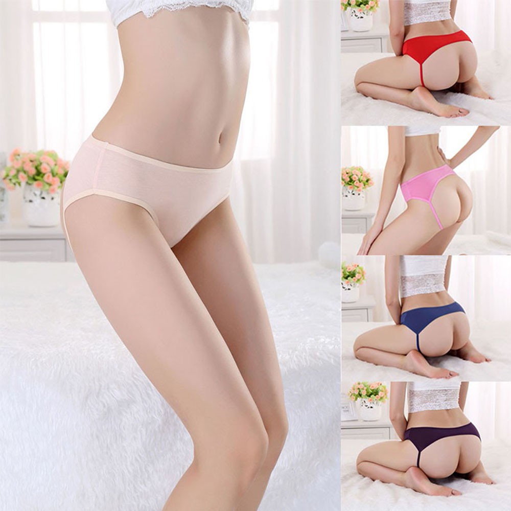 Quần lót lọt khe nhiều màu tùy chọn đầy quyến rũ cho nữ
