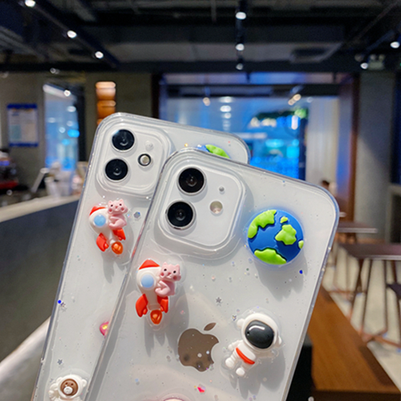 Ốp Điện Thoại In Hình Phi Hành Gia Độc Đáo Cho Iphone 12 12promax 11 11pro Max X Xr Xs Max Xr 8 7 Plus 6 6s Plus | BigBuy360 - bigbuy360.vn