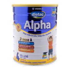 Sữa bột dielac alpha thường số 1/2/3/4 hộp 400g/ 900g/ 1500g