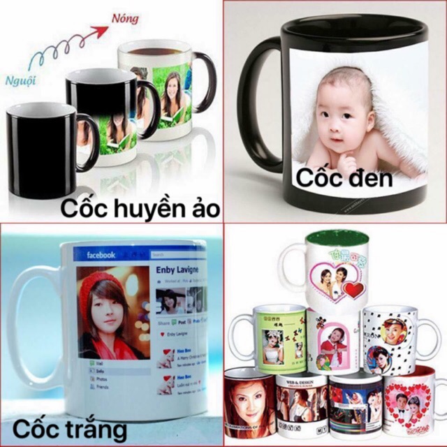 Ly sứ in theo yêu cầu Cốc đặt in theo yêu cầu làm nhiều giá rẻ