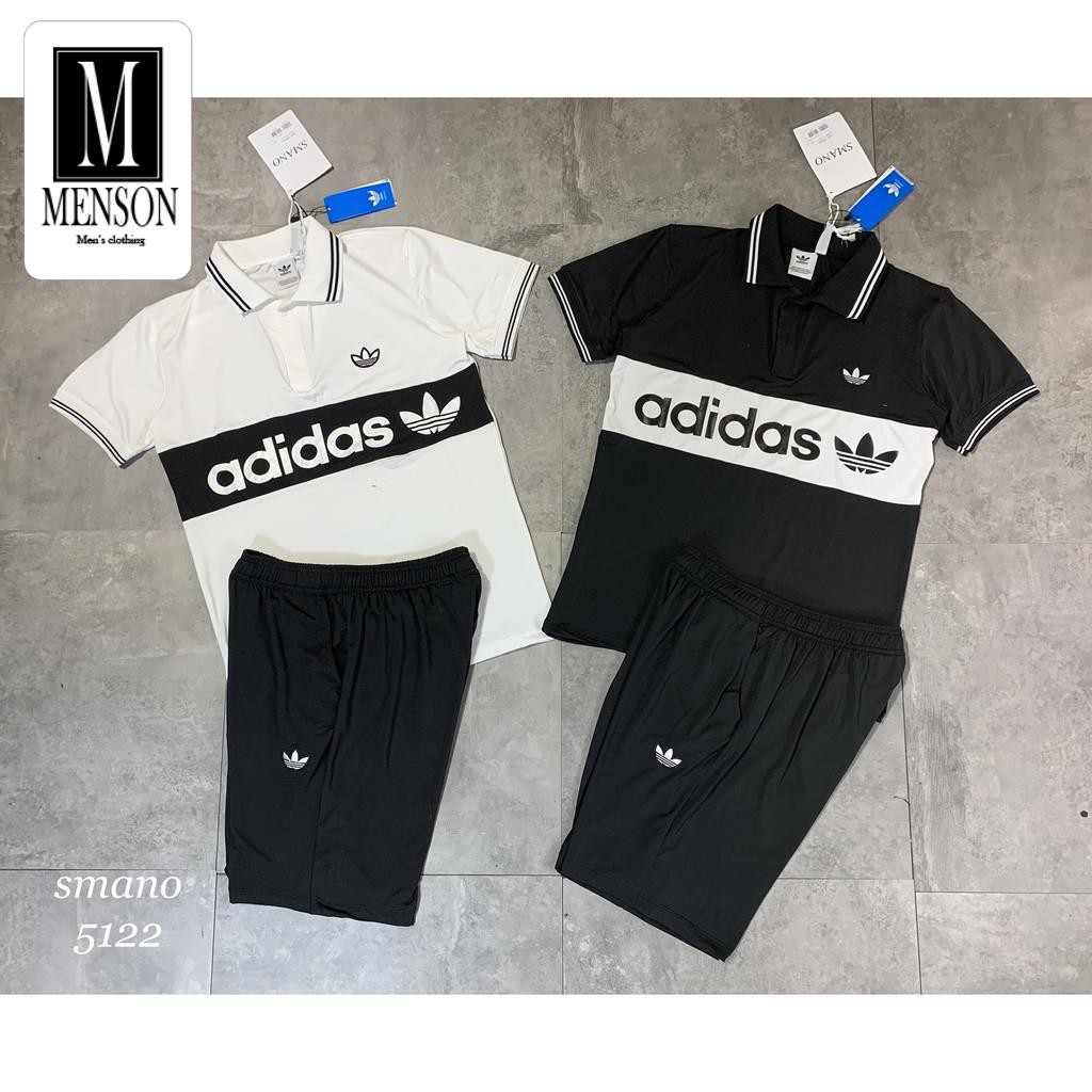 Đồ Bộ Nam cao cấp mùa hè chất mát - Bộ thể thao nam cổ tròn ngắn tay, co giãn thoáng mát MENSON L79 | BigBuy360 - bigbuy360.vn