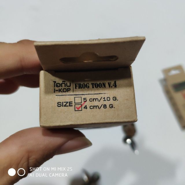Mồi giả nhái hơi Frog Toon V1 V2 V3 V4 Thái Lan - Chuyên câu Lure siêu nhậy hàng hót 22