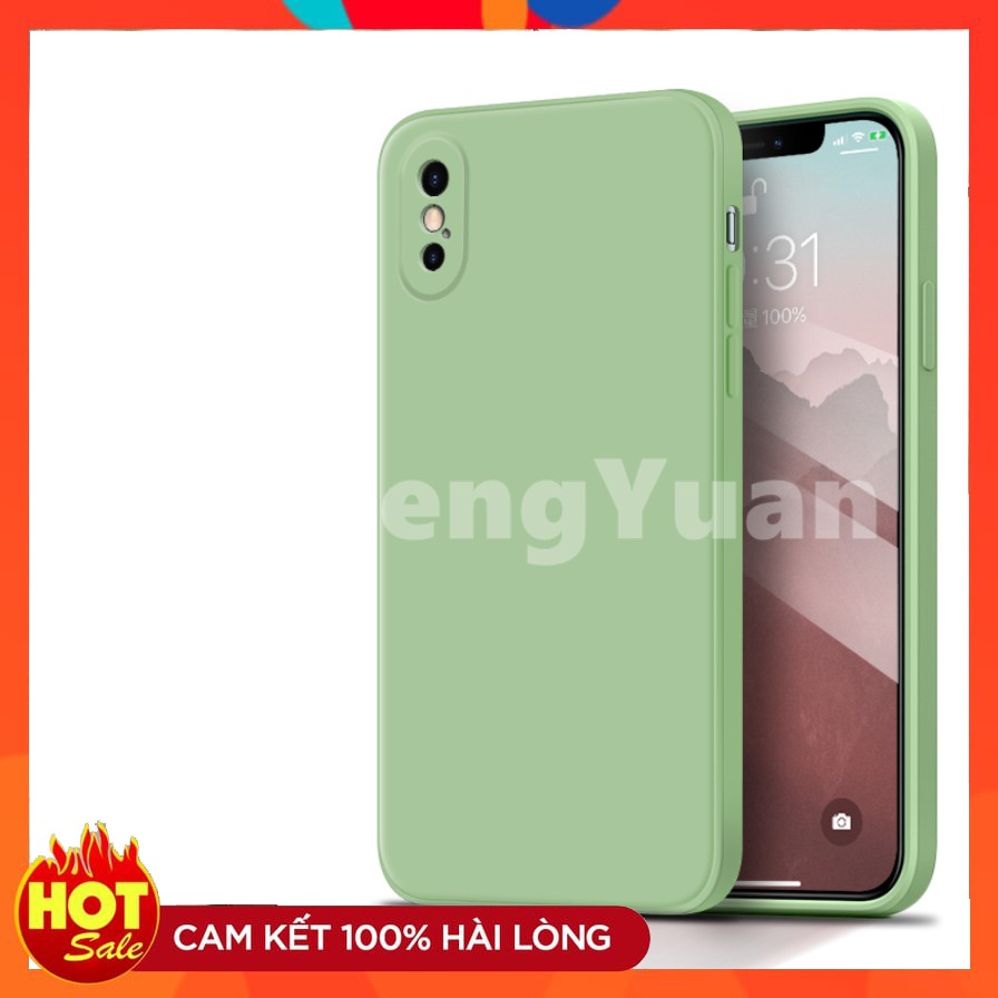 Ốp lưng dẻo màu kẹo viền cạnh vuông cho iPhone 6G/6S 6Plus 7/8Plus X/XS 11 11 Pro Max XS Max - Phụ Kiện Hoàng Long | BigBuy360 - bigbuy360.vn