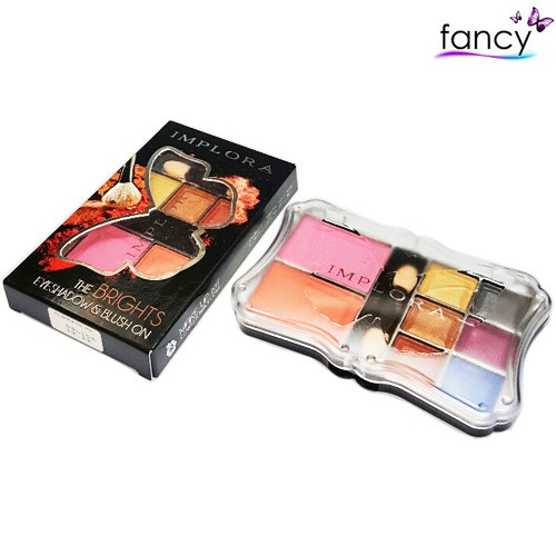 (hàng Mới Về) Bảng Phấn Trang Điểm Mắt 8 Màu Implora 7007 | BigBuy360 - bigbuy360.vn