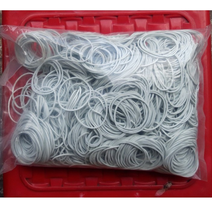 Dây thun trắng ~500gr