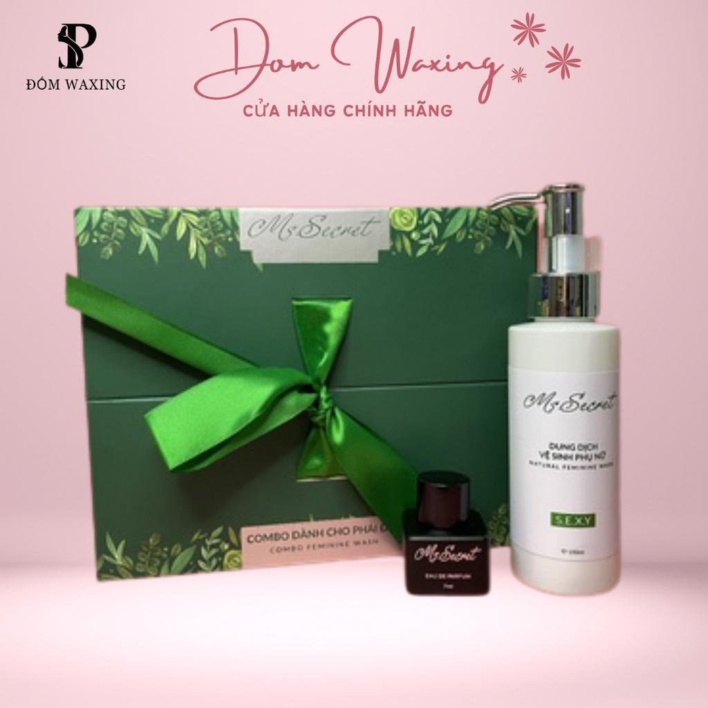 Combo Nước Hoa Vùng Kín & Dung Dịch Vệ Sinh Phụ Nữ Ms.Secret Sica White [Mỹ Phẩm Sica White]