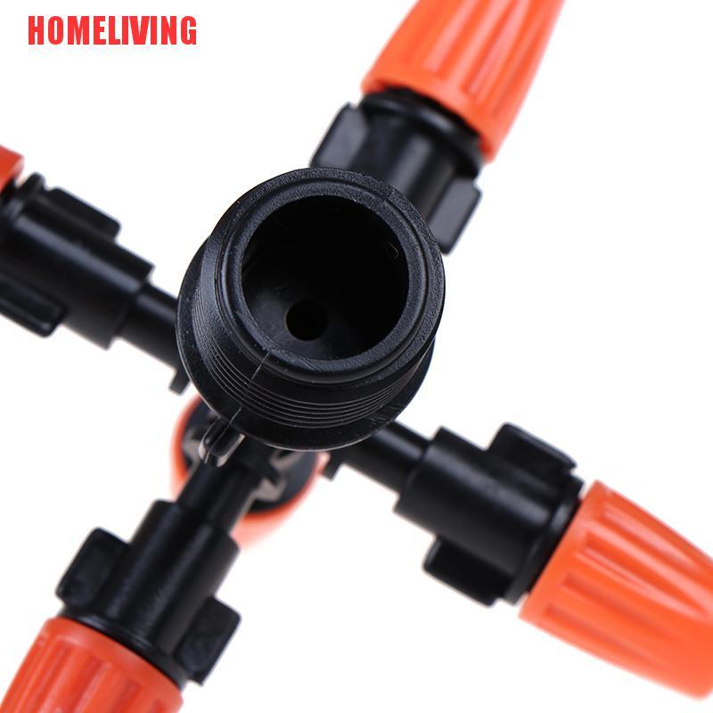 Vòi Phun Nước Tưới Vườn Tự Động Xoay 360 Độ Tiện Dụng° Vòi Phun Nước 5 Đầu Phun Dạng Xoay Tiện Lợi