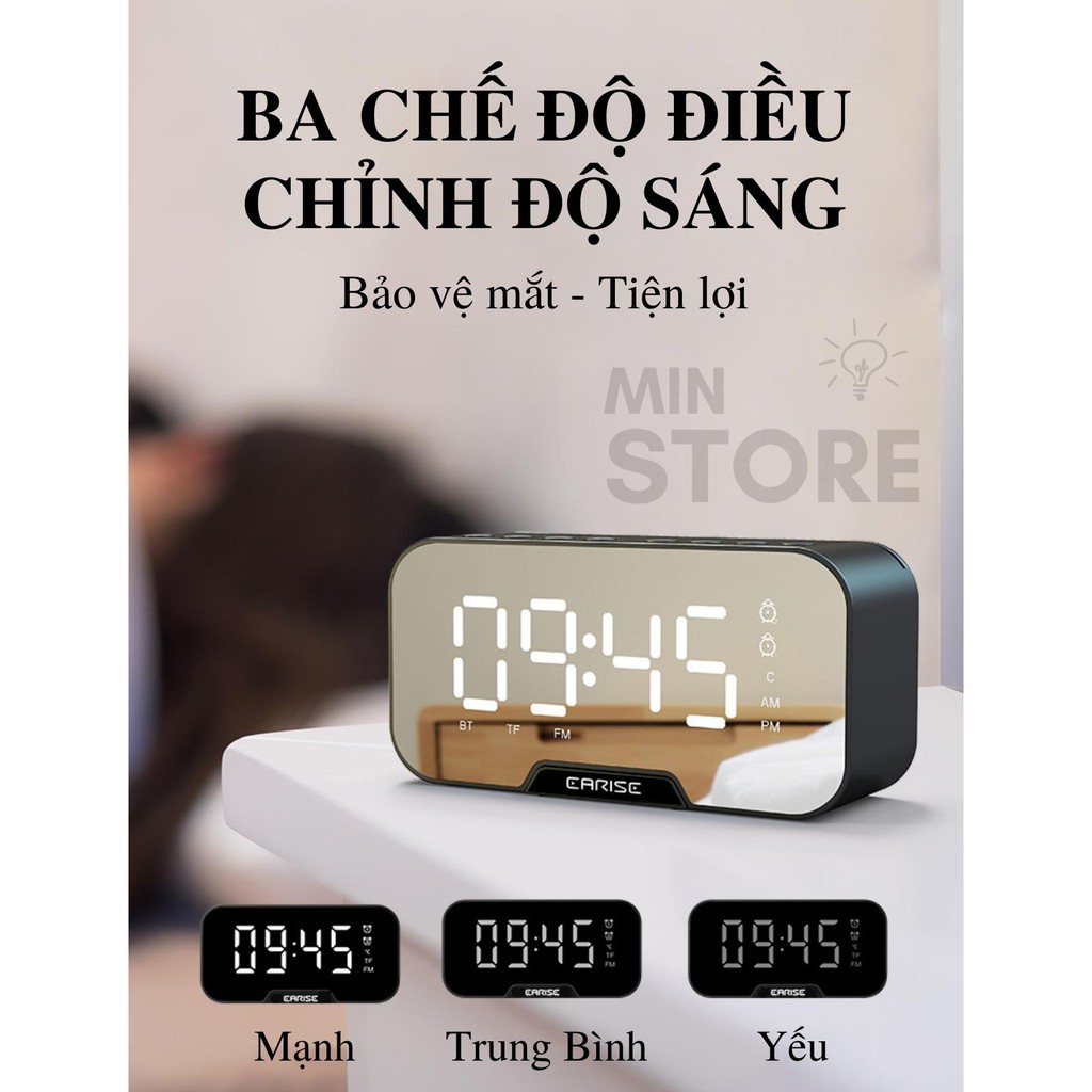 Đồng hồ LED - Loa Bluetooth - Đồng Hồ Báo Thức Thông Minh - G10 - Min STORE