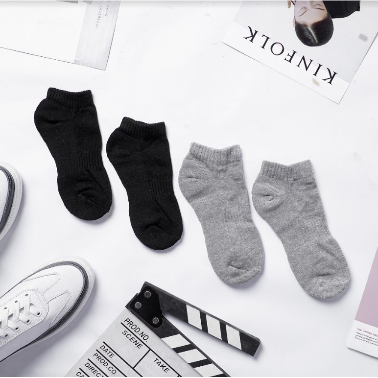 GIẦY đẹp Tất vớ nam cotton SPOAT SOCKS cao cấp cổ ngắn sợi cotton hút ẩm, khử mùi giá tốt . . :