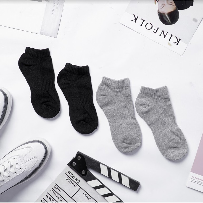 ĐẲNG CẤP TT Tất vớ nam cotton SPOAT SOCKS cao cấp cổ ngắn sợi cotton hút ẩm, khử mùi & v # ༡ ) ) # .