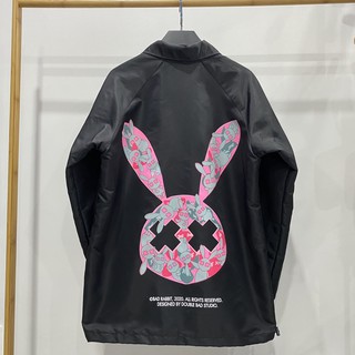 [FREESHIP] Jacket Bad Rabbit Đen Hồng 2020 - BAD REABBIT BRICK JACKET