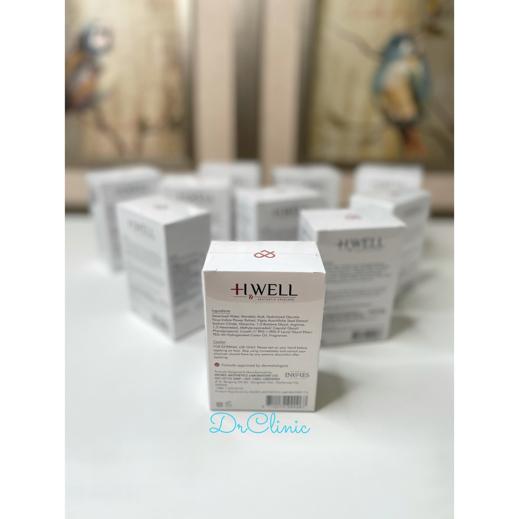 SERUM DƯỠNG TRẮNG DA HWELL - VITA Mandelic Skin-Renewal Exfoliator 12%