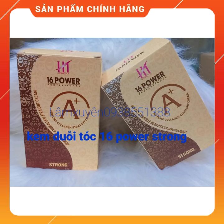 Kem duỗi tóc nhỏ tại nhà 16 power cao cấp chất lượng tốt