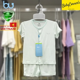 Bộ bu baby cộc tay cài giữa quần đùi cho bé