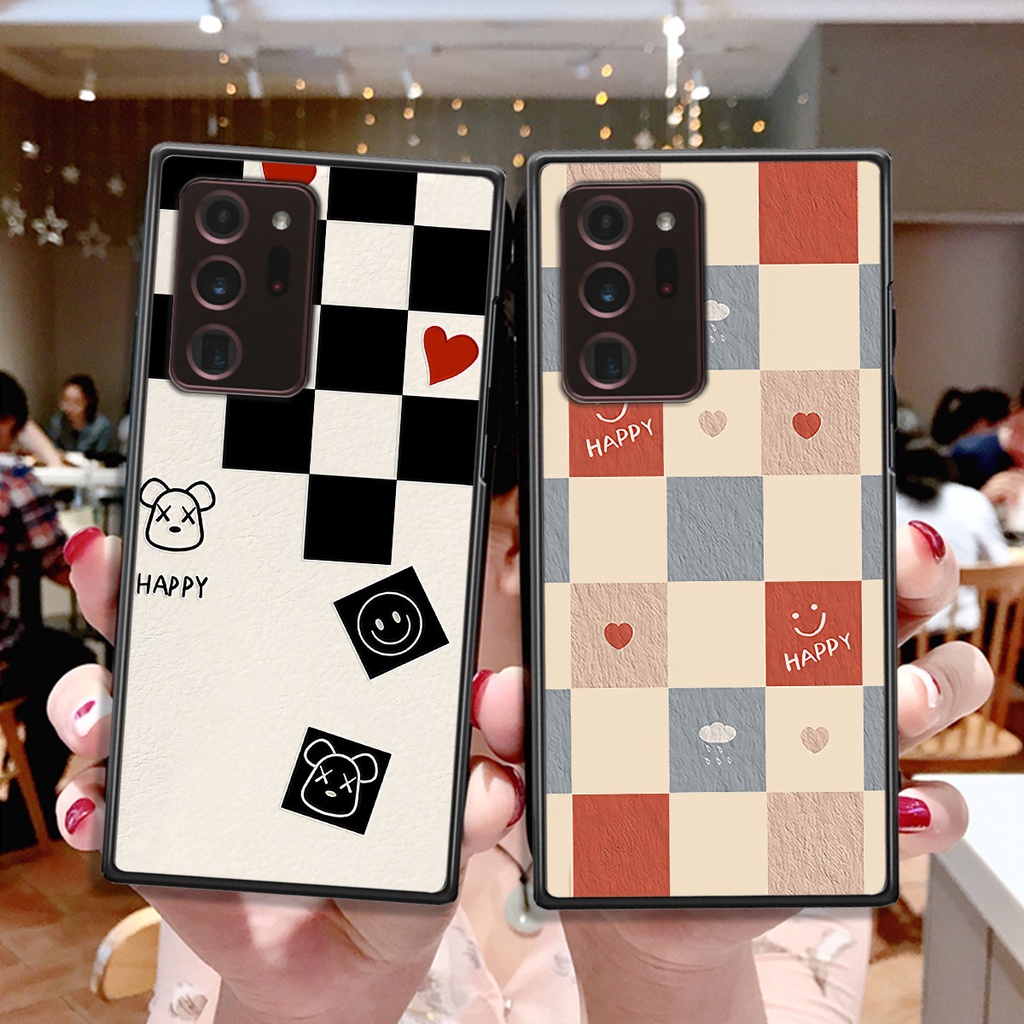 Ốp Samsung Note 20 Ultra caro trái tim cá tính, thời trang siêu đẹp, siêu phong cách