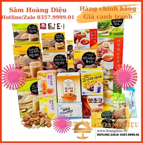 Sâm Hoàng Diệu - Ngũ cốc Damtuh cô gái Hàn Quốc 50g