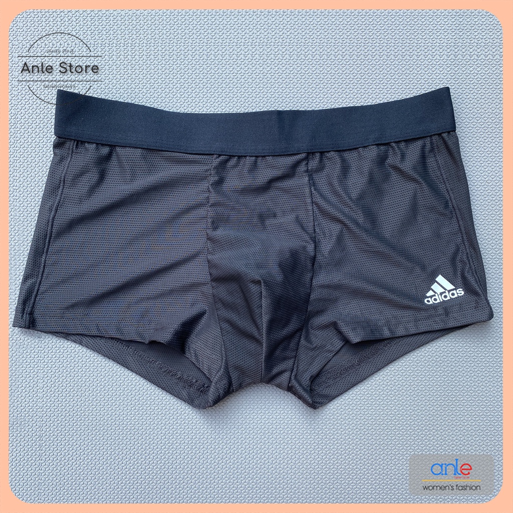 Set 2 Quần sip nam, quần lót nam, quần Boxer nam vải lụa băng thông hơi mát,mịn,thoáng khí, siêu co giãn bigsize 95kg